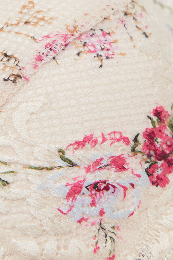 Σουτιέν Tiziana με τριγωνικό στήθος και Pretty Flowers μοτίβο Σουτιέν Tiziana με τριγωνικό στήθος και Pretty Flowers μοτίβο