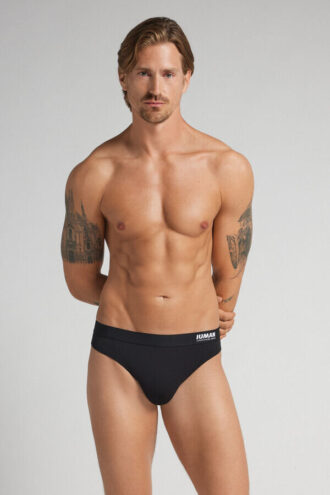 Thong από μικροΐνες με λογότυπο