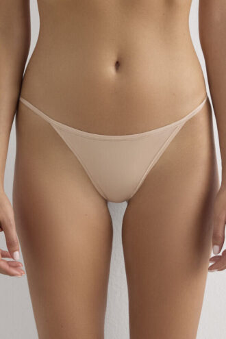 Thong με Ultralight Microfiber τιράντες