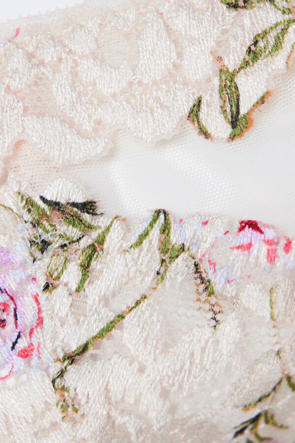 Thong Pretty Flowers Print Thong Pretty Flowers Print