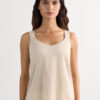 Το Pure Linen Tank Top σε λινό