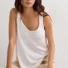 Το Pure Linen Tank Top σε λινό
